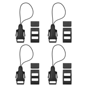 ECSiNG 2 Sets Camera Strap Quick Release Kit Camera Strap Quick Release Adaptors Strap Buckles Slides Compatible with Neck Straps Hand Straps Other Carrying System