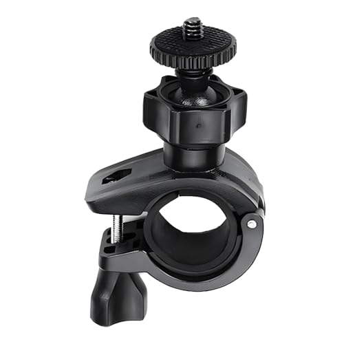 Dreneco Action Camera Bike Handlebar Mount for GoPro Hero 11/10/9/8/7/6/5 and other Action Cameras (Black)