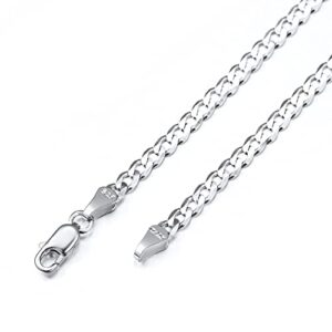 ChainsPro Mens Chains 925 Sterling Silver Chain Necklace for Men Women Necklace