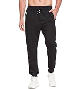 JustSun Tracksuit Bottoms Mens Joggers with Zip Pockets