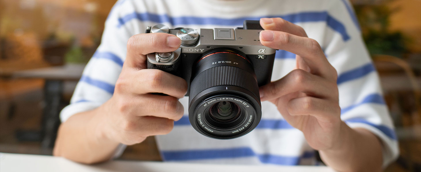 VILTROX 20mm F2.8 f/2.8 FE Lens Full Frame Wide Angle Autofocus Prime Lens