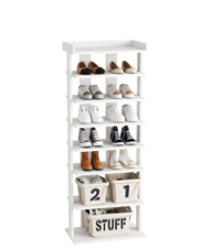 Doulble Row 7 Tier Shoe Rack