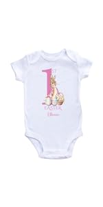 Personalised Bunny Rabbit Baby Pink