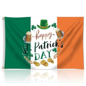 Happy St Patrick's Day Irish Flag