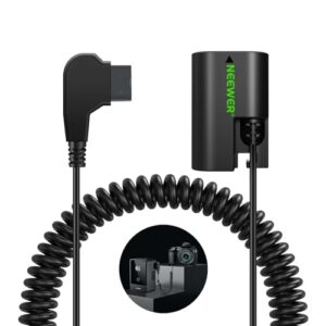NEEWER D Tap to LP-E6NH Dummy Battery with Cable for V Mount Battery