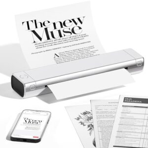 Phomemo M08F Portable Printer A4 Wireless for Photo