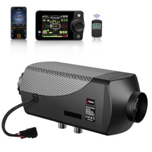 HCALORY 24V 8KW Diesel Heater with App Control and LCD Screen