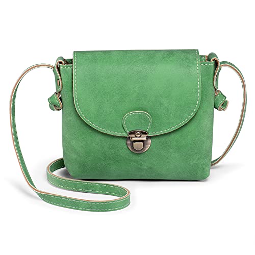 LaRechor Small Cross Body Bag for Girls with ANTI-THEFT Buckle