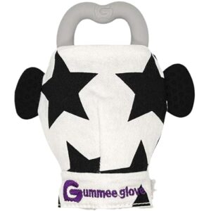Gummee Glove Baby Teething Mitten - Detachable Teething Toy - Baby Teething Glove 3-6 Months - Premium Teething Glove - Teething Mitten for Babies - Teething Toys for Baby - Baby Gifts - Baby Toys