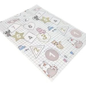 1Above Foldable Baby PlayMat 180x130cm | Reversible Large Baby Play Mat | Thick Padded XPE Baby Crawl Mat | Ideal for Bedroom