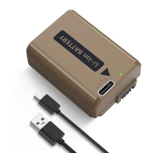 NEEWER 1030mAh NP-FW50 Replacement Camera Battery for Sony A6400 A6000 A7 II ZV-E10