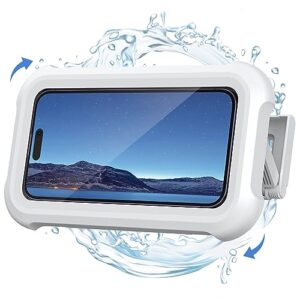 Lamicall Shower Phone Holder Waterproof - 480° Rotation Wall Mount Shower Phone Case