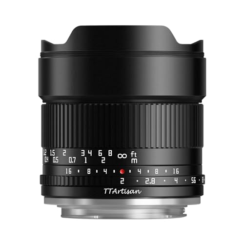 TTARTISAN 10mm F2.0 APS-C ASPH. Ultra Wide Angle Camera Lens Manual Focus Portable Lens for M43 Mou