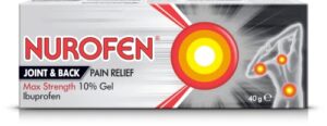 Nurofen Joint and Back Pain Relief Ibuprofen 10% Gel 40g