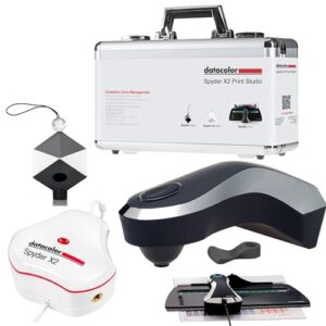 Datacolor Spyder X2 Print Studio Kit: Essential photographer toolkit for precise control from recording to editing to pri