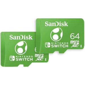 SanDisk 64GB microSDXC Card for Nintendo Switch - Nintendo Licensed Product