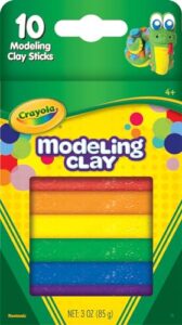CRAYOLA Modeling Clay - Assorted Colours (Pack of 10) | Shape