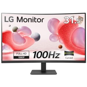 LG Electronics Curved Wide screen Monitor 32MR50C-B