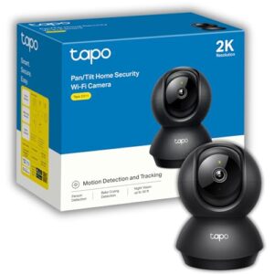 Tapo 2K Pan/Tilt Home Security Wi-Fi Camera