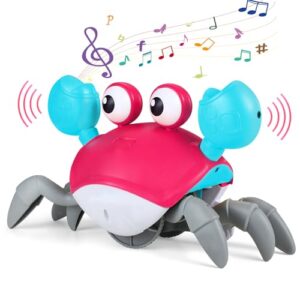 AMUSPK Baby Crawling Crab Toys