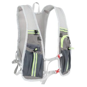 Nepfaivy Running Vest for Women and Men - Lightweight and Reflective Running Hydration Vest with Multi-pouches