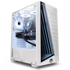 Vibox V-154 Gaming PC - AMD Ryzen 5 4500 Processor - Nvidia RTX 3060 Ti 8GB Graphics Card - 16GB RAM - 480GB SSD - Windows 11 - WiFi