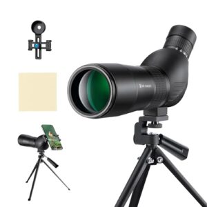 K&F Concept 20-60X60 Waterproof Monocular Spotting Scope with Tripod