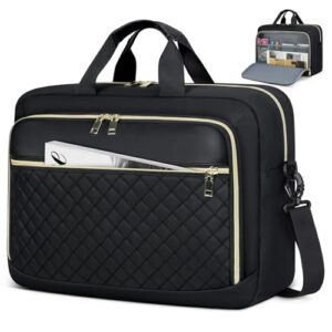 NEWHEY Laptop Bag Briefcase for Women Large Laptop Case Computer Bag Work Bag Messenger Bag for Business/Office Travel/College
