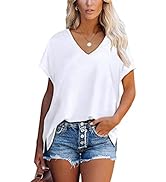 Aokosor Vests for Women V Neck Lace Summer Tops Sleeveless Casual Tank