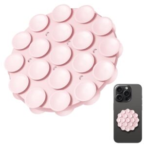 Seltureone Double Sided Silicone Suction Cup for All Phone Models