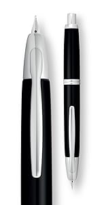 capless retractable fountain pen pushbutton luxury pen