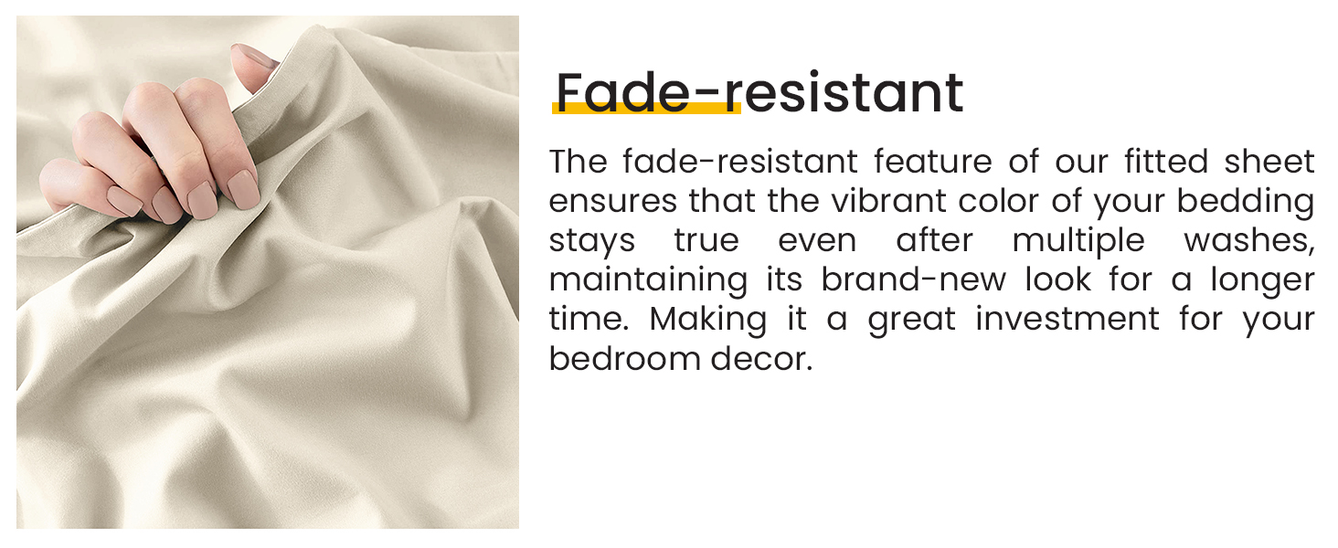 FITTED SHEET CREAM