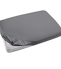 FITTED SHEET 25 CM GREY
