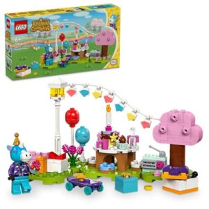 LEGO Animal Crossing Julian’s Birthday Party Creative Building Toy for 6 Plus Year Old Kids