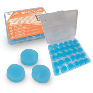 Ear Plugs - Reusable Silicone Wax Ear Plugs for Sleeping