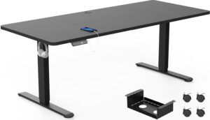 KAIMENG Electric Standing Desk 200x100cm with Sedentary Reminder