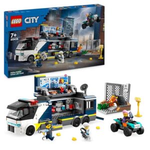 LEGO City Police Mobile Crime Lab Truck Toy for 7 Plus Year Old Boys