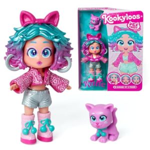 KOOKYLOOS Pet Party KATIE – Katie doll with pet kitten. Includes Katie doll