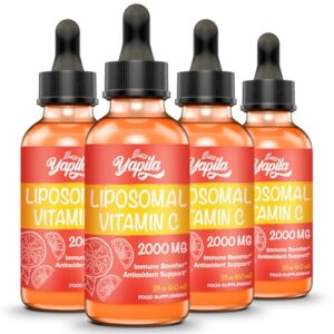 Liposomal Vitamin C 2000 mg Liquid Supplement(4 Bottles)