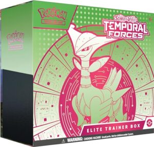 Pokémon TCG: Scarlet & Violet—Temporal Forces Elite Trainer Box – Iron Leaves (1 Full-Art Iron Thorns Promo Card