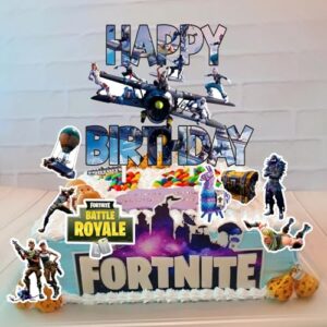 Jofiesu Video Game Happy Birthday Cake Topper