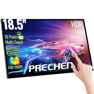 Prechen Portable Touchscreen Monitor 18.5 Inch