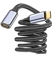 Txtcu USB C Extension Cable 1.5M, [USB3.2/10Gbps] 100W Type C Fast Charge Male to Female Extender...