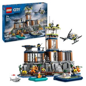 LEGO City Police Prison Island Toy for 7 Plus Year Old Boys