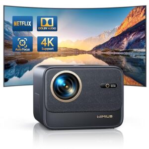 【Netflix Officially & Dolby Audio】Projector 4K