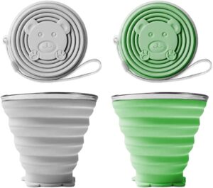 HZSZJMN Silicone Foldable Cup 320ML