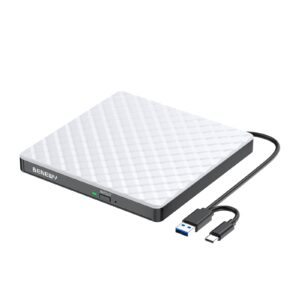 External DVD Drive CD/DVD +/-RW Drive USB 3.0 Portable CD DVD Player Burner Reader Writer