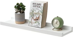 Gieanoo Floating Shelf White