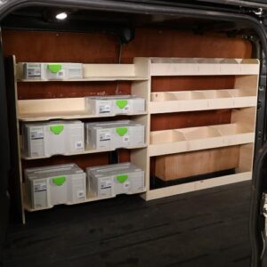 VANIFY Van Racking to fit a Ford Transit Custom L1 (SWB) 2012+ Festool & Rear Van Rack