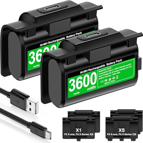 HEYLICOOL Rechargeable Battery Pack for Xbox One/Xbox Series X|S